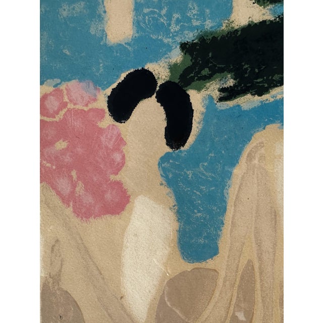 Andre Brasilier - Pont Des Arts - Limited Editiion French Modernist Print For Sale - Image 4 of 8