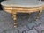 1950 French Louis XVI Gold Beech Marble Coffee Table - 1 Pc For Sale - Image 6 of 12