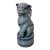 Vintage Porcelaine Blue Foo Dog Lion Chinese Art For Sale