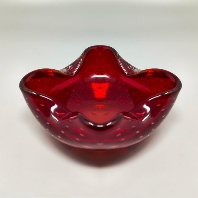 Glass Vintage Italian Ashtray by Flavio Poli for Seguso, 1960s For Sale - Image 7 of 7