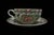Chinese Export Famille Rose Medallion Porcelain Tea Cup & Saucer Set of 4 For Sale - Image 4 of 18