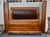 Pre-Owned 2000's Queen Size Complete Bed has a Tuscan Style. Sleigh Bed consists of Headboard, Footboard, and Rails - No...