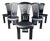 Vintage Dining Chairs by Pietro Costantini, 1980s, Set of 6 For Sale