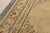 Hand-Knotted Antique Chinese Rug in Beige-Brown, Blue Open Field, Floral Pattern For Sale In New York - Image 6 of 7