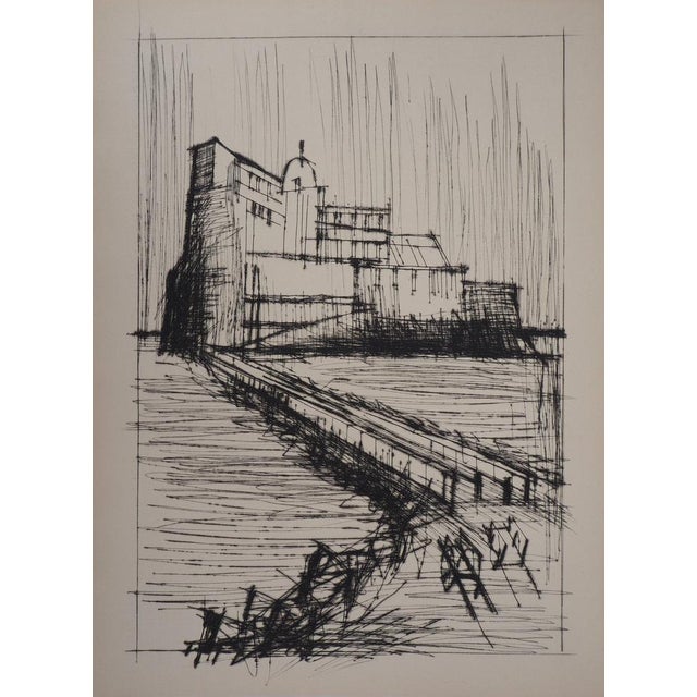 Bernard Buffet, La forteresse, Etching For Sale - Image 6 of 6