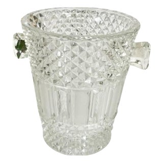 Crystal Champagne Bucket, France, 1970s For Sale
