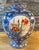 Asian Floral Blue Porcelain Vase For Sale In New York - Image 6 of 13