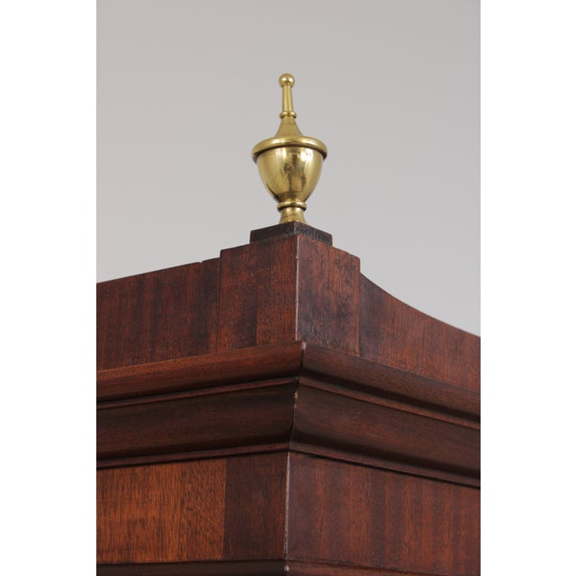 Jasper Federal Mahogany Secretary Desk Bookcase For Sale - Image 15 of 17
