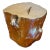Silver Resin Tree Stump Accent Table For Sale