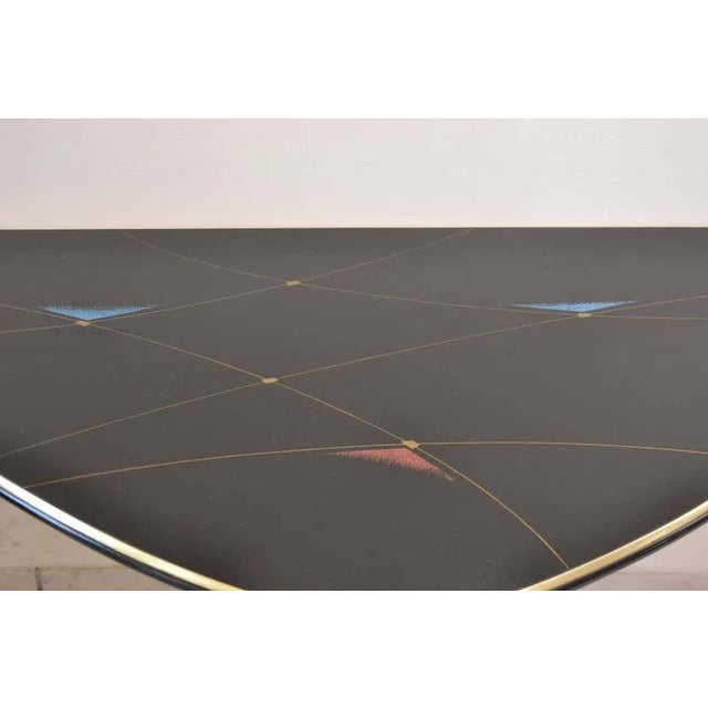 Triangular Coffee Table, 1960s For Sale - Image 6 of 7