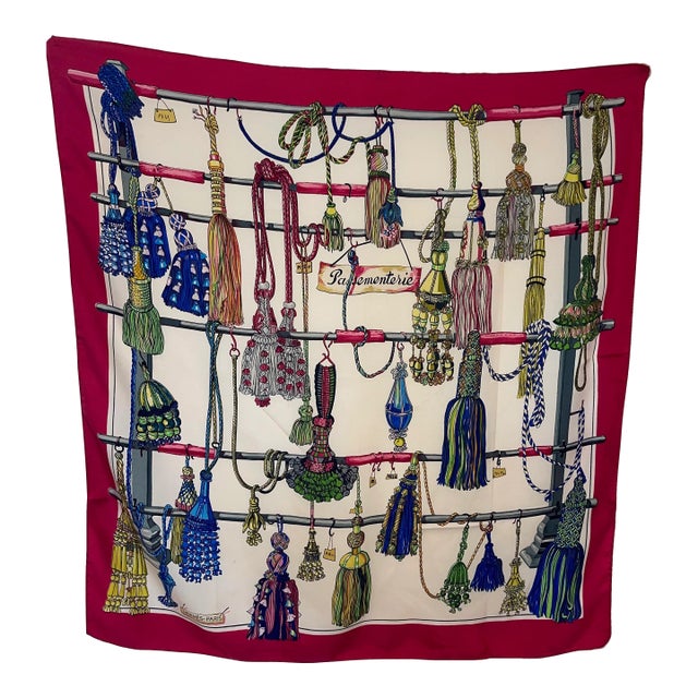 Hermès Passementerie 1960 Héron Marie Françoise For Sale