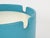 Dilly Dally Pouf in Turquoise Leather by L. Massoni for Poltrona Frau, Italy, 1968 For Sale - Image 13 of 14