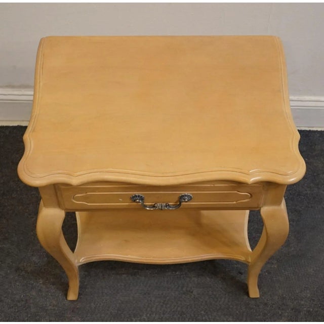Ethan Allen Country French Collection Solid Birch 23" Nightstand 26-5416 For Sale - Image 9 of 14