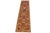 Shabby Chic Ziegler 1990's Rose/Gold Wool Runner Rug- 3'1'' X 12'3'' For Sale In New York - Image 6 of 10