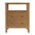 Spritely Home Accent Furniture Nora 21 in. W Rectangular Wood 2 Drawer Nightstand with Open Shelf, Light Natural For Sale - Image 4 of 8