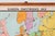 Mid-Century Modern Vintage Historical Wall Map of Europe 1812, Belgium, 1950s For Sale - Image 3 of 11