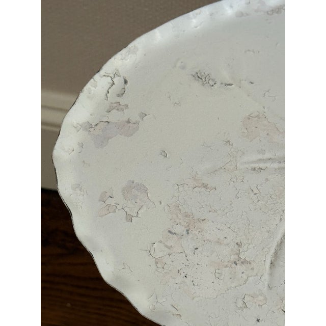 Vintage Salterini Lily Pad Table White For Sale - Image 9 of 11