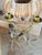 Shabby Chic Vintage Tole Candle Holder For Sale - Image 3 of 9