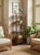 Vintage Four-Tier Turned-Wood Étagère Stand With Base Drawer For Sale - Image 9 of 12