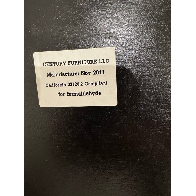 Faux Bamboo/Faux Bois Heavy Metal Nesting Tables by Century Furniture For Sale In Chicago - Image 6 of 9