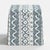 Spritely Home Dyer Skirted Storage Ottoman in Linny Ikat Slate For Sale - Image 4 of 5