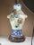 Japanese Antique Japanese Arita Hand Painted Porcelain Vase Baluster Lamp. For Sale - Image 3 of 17