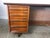 Mid-Century Half Oval Shaled Partners Desk by Miller Desk & Safe Co. For Sale In Louisville - Image 6 of 10