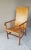 Arts & Crafts Early 1900s Antique Mission Arts & Crafts Craftsman Quarter Sawn Oak Tall Back Resting Chair For Sale - Image 3 of 12