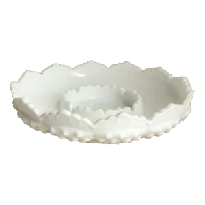 Vintage Fenton Hobnail Milk Glass Ashtray