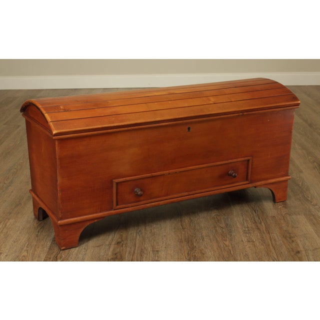 Caswell Runyan Co. Vintage Maple, Cedar Lined Blanket, Treasure Chest