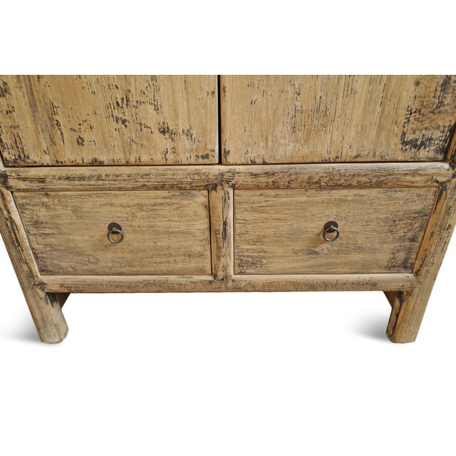 Mid 20th Century Vintage Village Armoire Storage Chairish