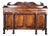 Antique American Empire Mahogany With Rosewood Edge Banding Sideboard Probably Philadelphia C. 1840 For Sale