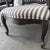 French Louis XV Style Striped Fauteuil Armchairs, Pair For Sale - Image 10 of 12