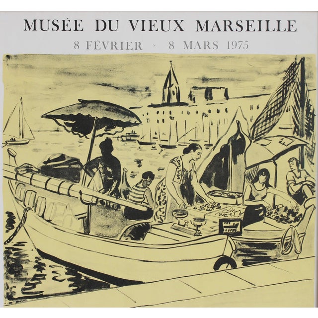 Vintage French Exhibition Poster after Yves Brayer, 1975 For Sale - Image 9 of 11