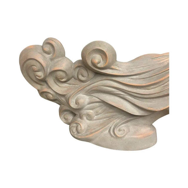 Vintage Postmodern 1980s Head Bust Ceramic Sculpture For Sale - Image 10 of 10