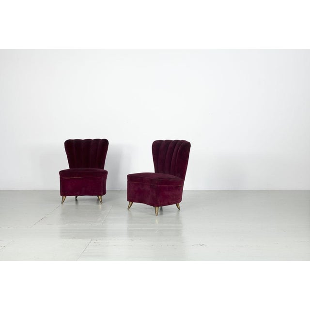 Sofa and Armchairs attributed to Isa Bergamo, 1950s, Set of 5 For Sale - Image 15 of 18