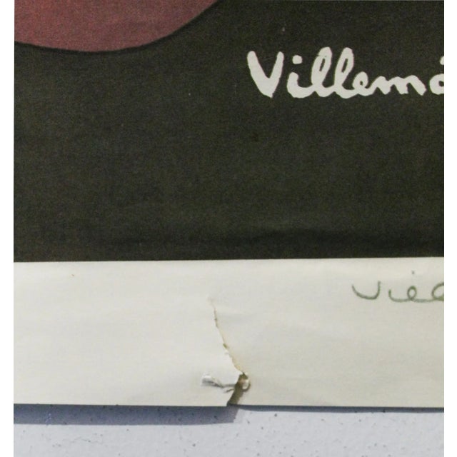 1979 French Advertisement Poster, Contrex - Villemot (Artist Signed) For Sale - Image 4 of 4