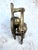 Vintage Cast-Iron Kissing Couple Door Knocker With Heart Backplate For Sale - Image 4 of 5