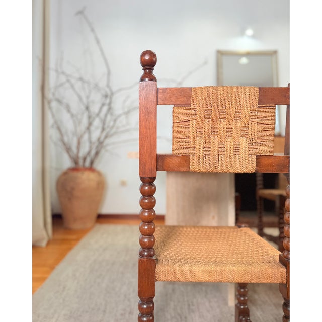 Castilian Baroque Chairs, 1900, Set of 4 For Sale - Image 4 of 6