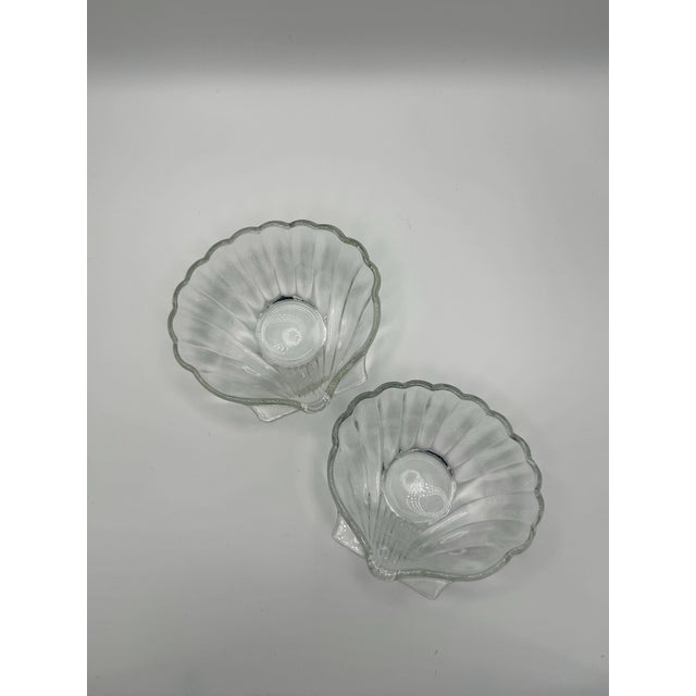 Modernist Seashell Shaped Bowl, Trinket - Pair For Sale - Image 11 of 11