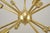 Mid-Century Modern Mid Century Brass Sputnik Twelve Light Chandelier For Sale - Image 3 of 7