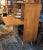Mid-Century Danish Drop Front Secretary. Drop front is 15 deep when down. Ideal for small space where storage organization...