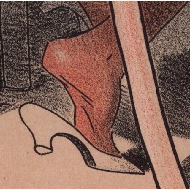 J. Chéret, Exposition de A. Willette from Les Maîtres de L'Affiche, 1897, Original Lithograph For Sale - Image 6 of 13