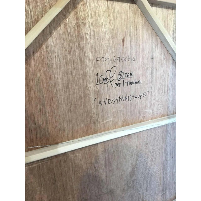 Cecil Touchon Cecil Touchon Painting on Panel Titled: PDP698 (2014) For Sale - Image 4 of 7