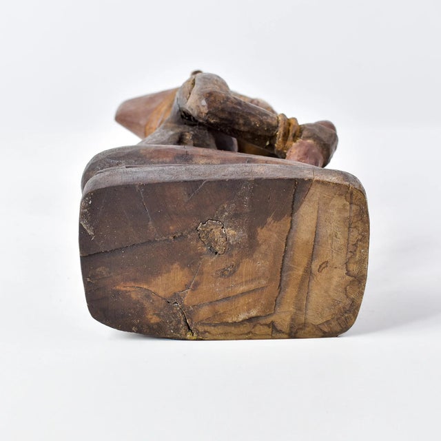 Early 20th Century Yoruba Kneeling Figure Nigeria For Sale - Image 11 of 15
