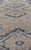 Turkish Oushak Gallery Rug in Blue and Cream With Geometric Design 4'6 X 12'6 For Sale In Atlanta - Image 6 of 12