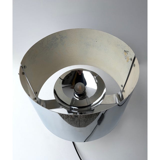 Pair of Lamps Metal by Paolo Caliari for Linea T. Italy, 1970s For Sale - Image 9 of 17