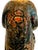 Late 19th Century Chinese Qing Dynasty Lacquered and Polychrome Wood 18" Figure With a Deer For Sale - Image 5 of 13