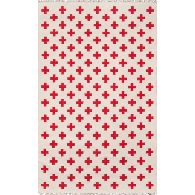 Novogratz by Momeni Topanga Lucille in Ivory Rug - 5'X8' For Sale