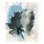 "Sings My Soul" Oversized Lyrical Abstraction Painting in Dark Green and Blue by Stacey Warnix For Sale